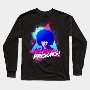 CROW - Abolish Prisons! Vaporwave Long Sleeve T-Shirt